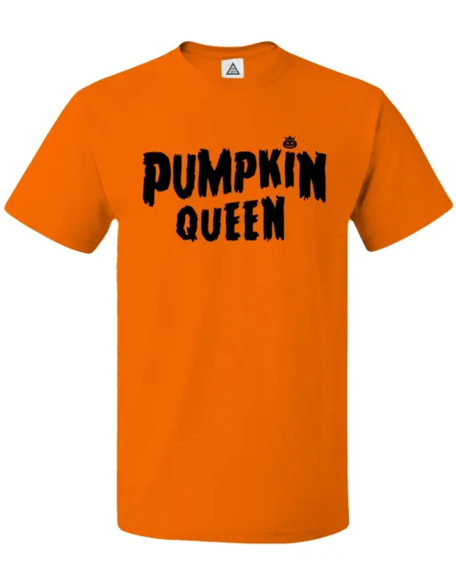 Pumpkin Queen Autumn Halloween Costume Unisex Tee Tshirt
