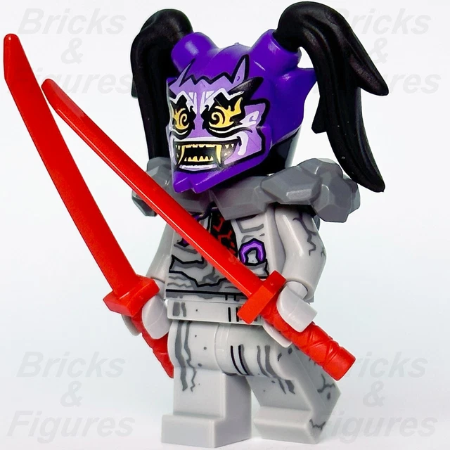 LEGO Ultra Violet Minifigure Oni Mask of Hatred Sons of Garmadon 70641 njo0397