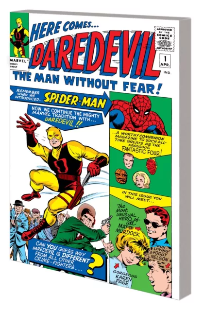Mighty Marvel Masterworks Daredevil Vol 01 While City Sleeps - Softcover