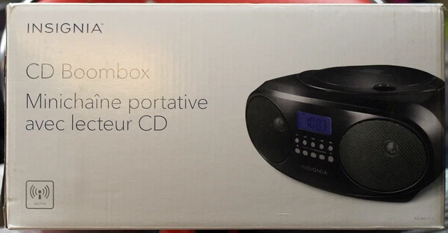 INSIGNIA AM/FM CD Boombox (Black) Radio - Ns-B4111-C $15.00 - PicClick CA