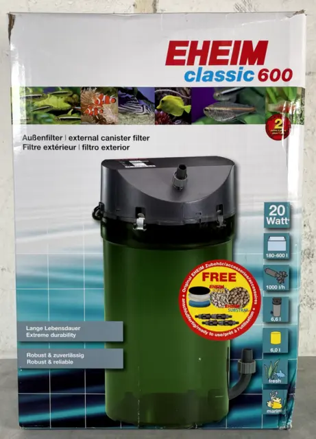 EHEIM Classic 600 Canister Filter (2217010)