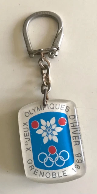 Porte-clés Thermomètre COLLECTOR Des Jeux Olympiques De Grenoble 1968 - Rare Occasion