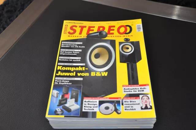 Stereo 2014 Jahrgang 11 Hefte 1-11 Test B&W Technics PS Audio Kopfhörerverstärke