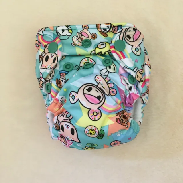 Tokidoki Kanga Care Lil Joey All In One Newborn Cloth Diaper AIO Limited Edition