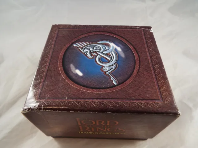 LORD OF THE RINGS TCG TWO TOWERS DELUXE STARTER EMPTY BOX (Rohan)