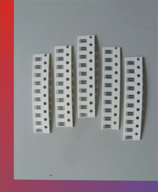 50 x SMD LED Widerstände Vorwiderstand resistor BA 1206 verschiedene Werte