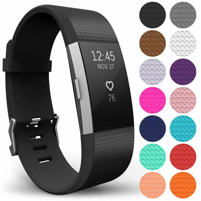 Ricambio Silicone Sport Fascia Cinturino Bracciale Per Fitbit Charge 2 ♯ ☏