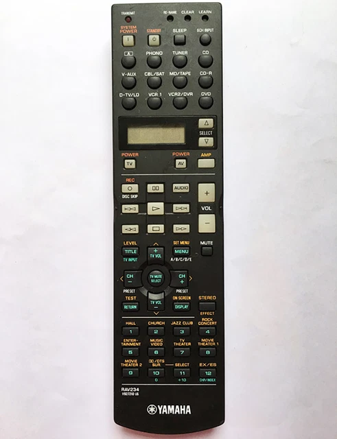 Télécommande Originale Yamaha RAV559 ZW91700 - Pour Récepteur AV Yamaha - Neuf En Emballage