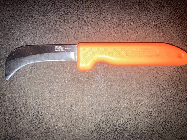 K103-O 3" Harvest/Landscape Knife Strt, Zenport Industries, Stainless