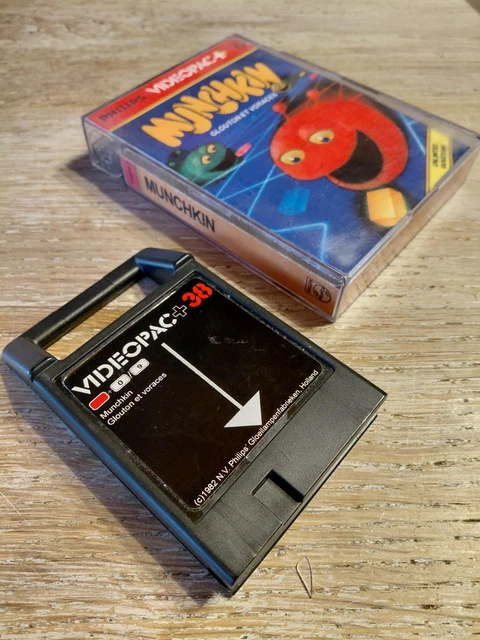 Jeu Philips Videopac Munchkin (n°38) Pour G7000/G7400 - Vintage Rare