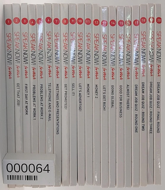 EBOND Speak Now! for Work - John Peter Sloan 20 Completa DVD + libro ZA-000064