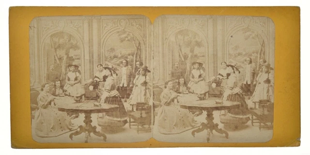 Tirage Photographique Albuminé Original (avant 1900) - Nu Féminin De Dos - Format 6,5x9 Cm - Bon état