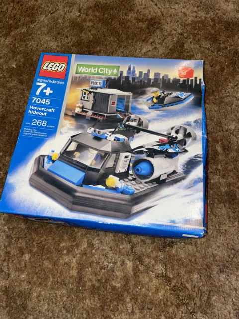 LEGO World City: Hovercraft Hideout (7045) SEALED—Box Dented