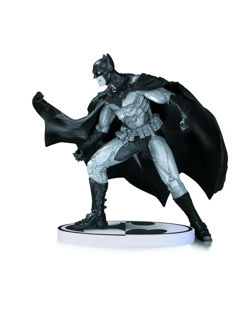 Statue Batman Black & White Série Deluxe Par Todd McFarlane - 1ère édition, 9 Pouces - Neuf