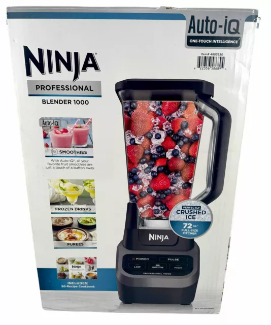 Ninja Professional Blender Model BL660WM30 1000 Watts / 72oz