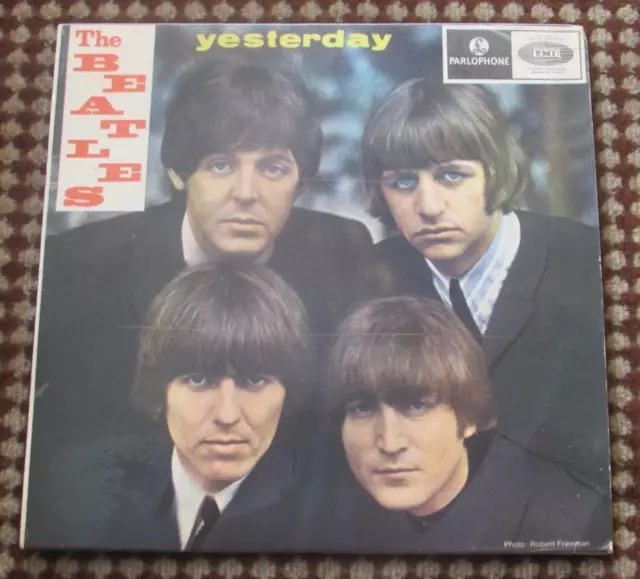 The Beatles - Yesterday / Act Naturall / Dizzy Miss Lizzy 7" Ep 45 Portugal Rare