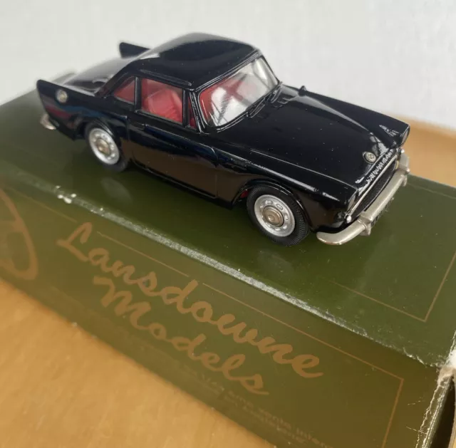 Lansdowne Models 1963 Sunbeam Alpine Series III LDM11A 1/43 Black