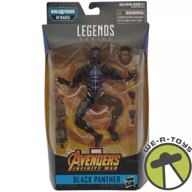 Marvel Legends Infinity War Black Panther BuildAFigure M'Baku 2018 Hasbro NRFB