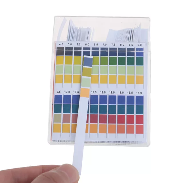 Universal pH Test Paper Strips Test Acid Alkaline Level Measure Full Range  g-tz 2