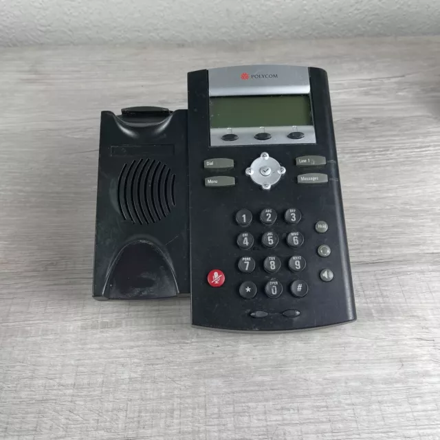 Polycom SoundPoint IP 335 2201-12375-001 Black Corded Digital 2-Way VoIP Phone