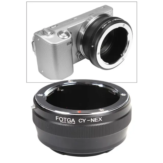 CY-NEX Mount Lens Mount Adapterring Für Contax C/Y Mount Objektiv Sony E-Mount