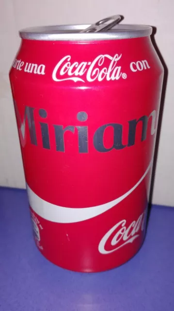 Coca Cola Miriam Vacia Año 2016 (España) (Ref 374)