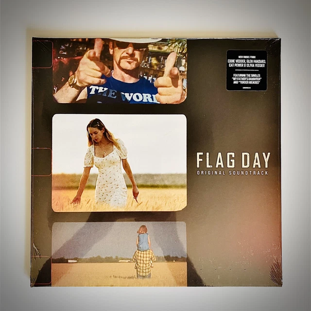 EDDIE VEDDER FLAG DAY Soundtrack VINYL LP RECORD w Glen Hansard, Cat