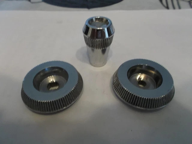 1968 1969 1970 amc amx & javelin radio knobs 3 pieces