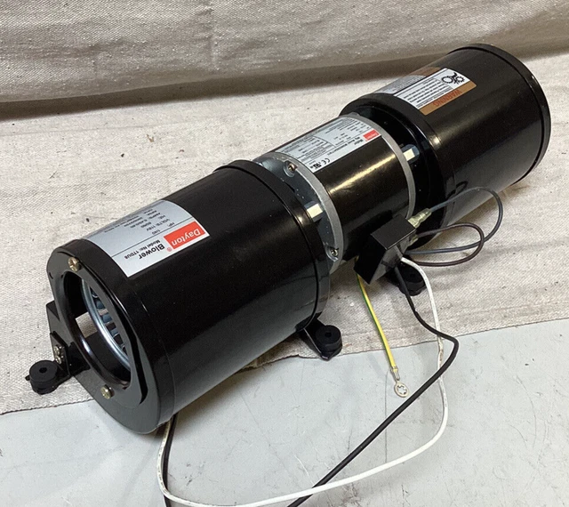 Dayton 1TDU8 OEM Blower: 1/40 hp, 2750 Rpm, 1 Phase, 115 V AC, Direct Drive
