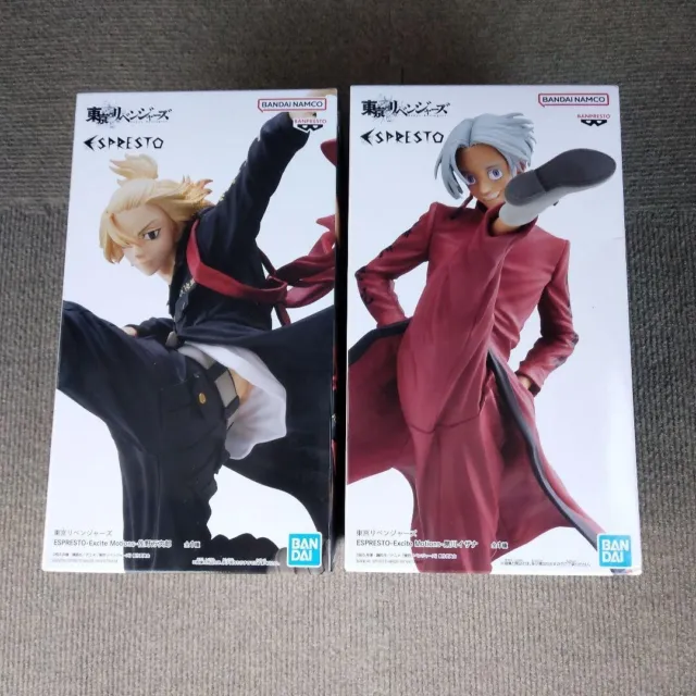 Tokyo Revengers ESPRESTO-Excite Motions Manjiro Sano Izana Kurokawa set of 2