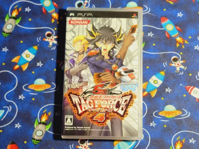 Yu-Gi-Oh 5D'S Tag Force 5 PSP ✓NEW ✓RARE 1st Ed Collector Card Battle Game  Manga