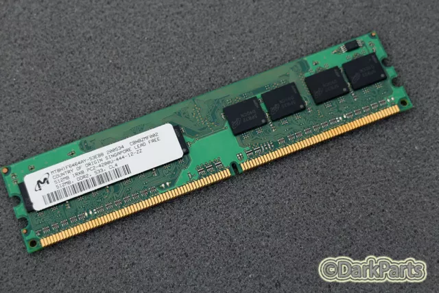 Micron MT8HTF6464AY-53EB8 PC2-4200U-444-12-ZZ 512MB Memory RAM