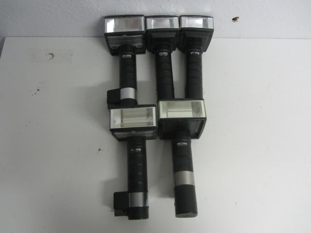 AS-IS Parts Lot of 5 Metz Mecablitz Torch Flash Gun 60 CT-1, 45 CT-1, 60-40