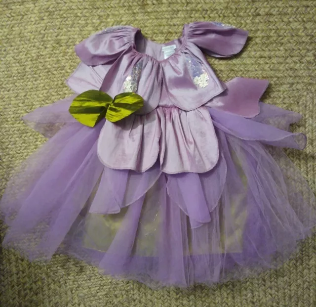 3T Pottery Barn Kids Flower Fairy Halloween Costume Dress Up