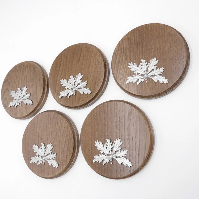 5 Xkeilerschild Tablero Keiler Redondo Braun Af 15cm 5 Hoja de Roble Portada 6 3