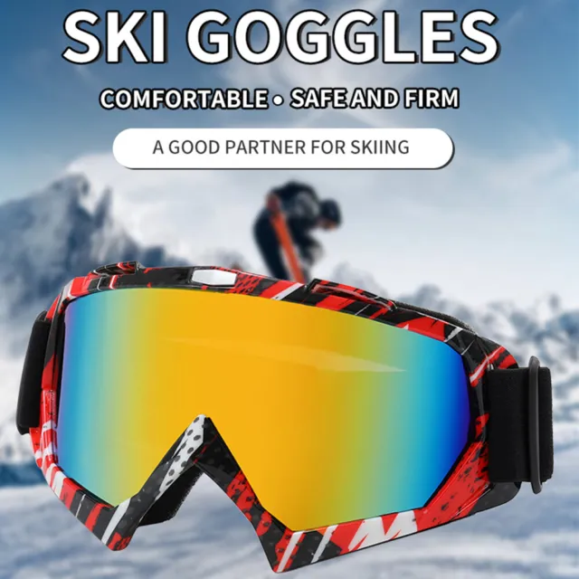 NEW Motorcycle Goggles Outdoor Windproof Ski Glasses Uv protection and sunscreen