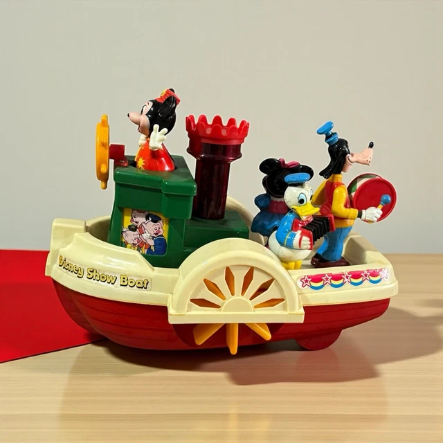DISNEY SHOW BOAT Motion Toy Works 1981 vintage EUR 26,15 - PicClick ES