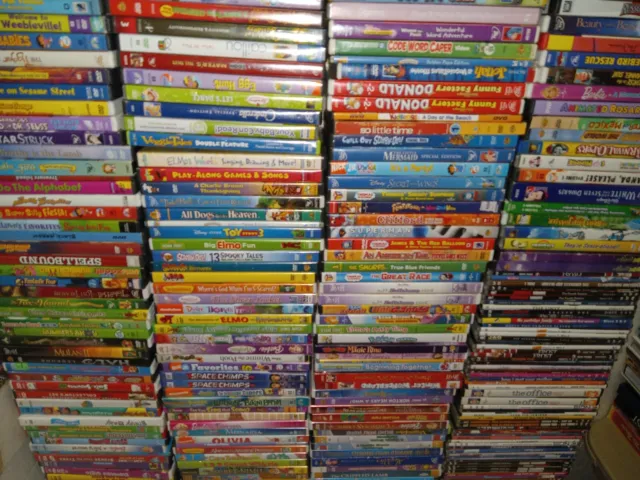 100s of AMAZING KIDS FILMS COLLECTION! YOU PICK! BUY MORE&SAVE! TOP TITLES! #504