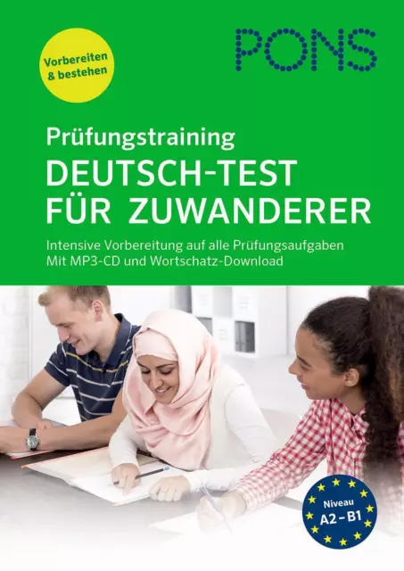 PONS Prüfungstraining Deutsch-Test für Zuwanderer | Taschenbuch | 222 S. | 2019