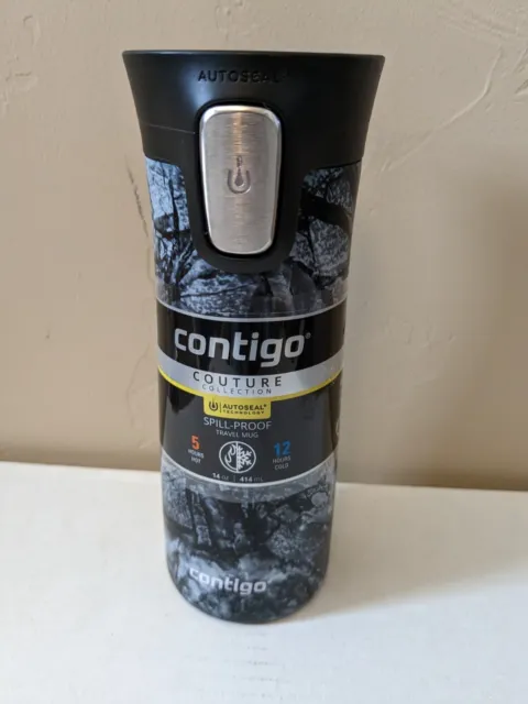 Contigo Pinnacle Couture Autoseal - 14oz Spill-Proof Travel Mug (Carbon)