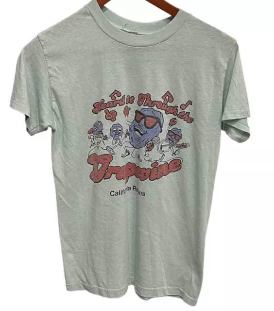 VINTAGE 70S 80S California Raisins T-Shirt Small Grapevine $29.95 ...