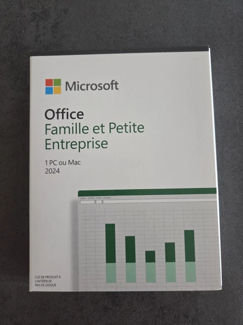 Office Famille et Petite Entreprise 2024 - 1 PC/mac - licence