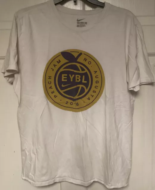 NIKE ATHLETIC CUT EYBL Peach Jam 2018 No. Augusta TShirt, Men M 21.99
