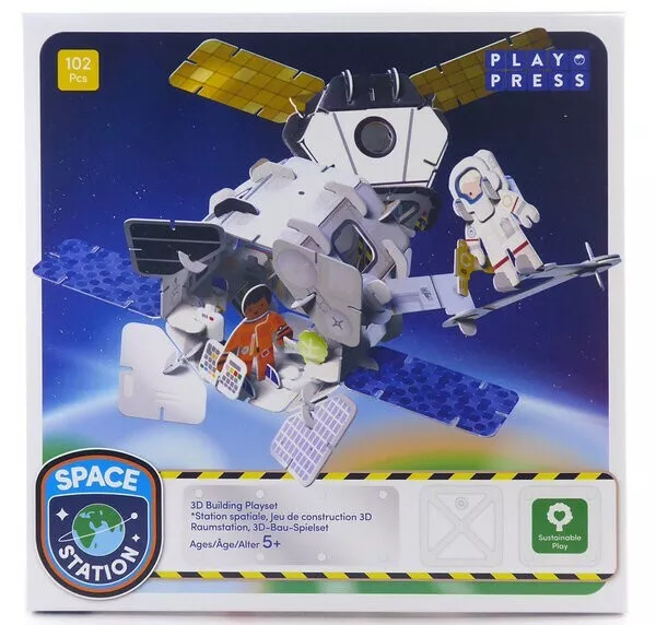 Station spatiale - jeu de construction 3D - Play Press - space station