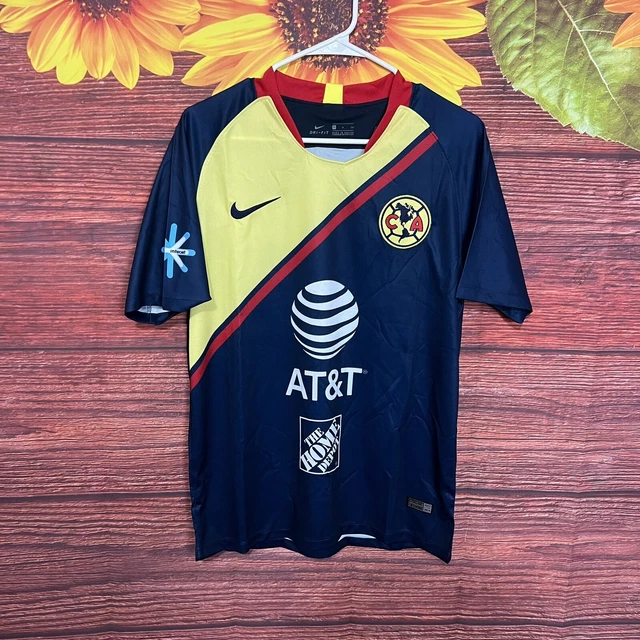 CLUB AMERICA DE Mexico Stadium Nike Soccer Jersey 2018/2019 Sz Small
