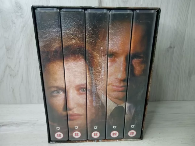 The X Files Season 4 Vhs Box Set - Rare Retro Vintage Sci Fi Series