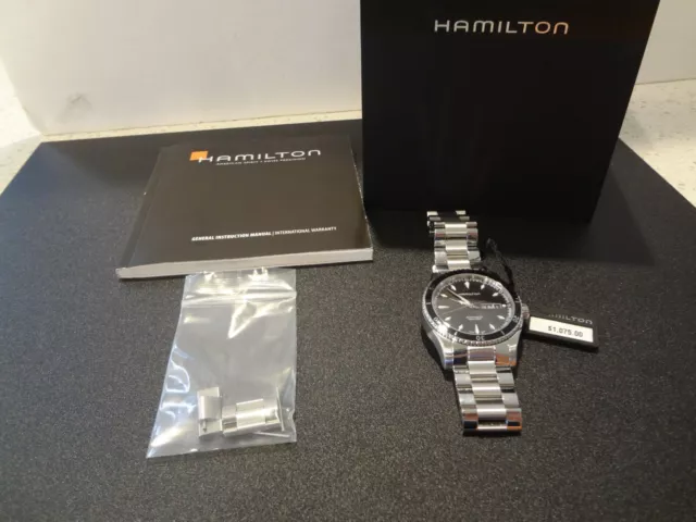 Hamilton Jazzmaster Seaview Men's Automatic Day Date Watch H375650
