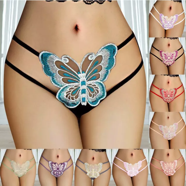 Maternity Underwear over Bump Women's Lace Underwear With Butterfly Design