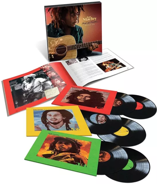 Bob Marley Songs Of Freedom The Island Years Classic Box Set 6 x Vinyl LP BOX