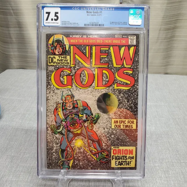 DC New Gods 1 CGC 7.5 1971